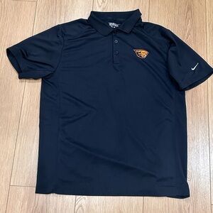 Nike Men's Oregon State Beavers Golf Polo Shirt Tour Performance Size L Dri Fit